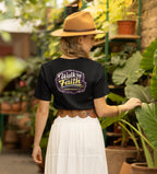 Walk by Faith Holy Rollers T-Shirt | Uplifted Confident Joyful Faith Tee