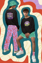 Holy Rollers Cross logo sweatshirt | Faith Over Fear graphic sweatshirt