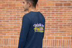 Holy Rollers graphic long sleeve tee | Walk by Faith design