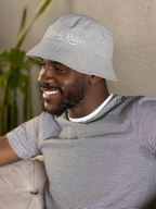 Holy Rollers Embroidered Bucket Hat — Brown Casual Faith-Inspired Sun Hat