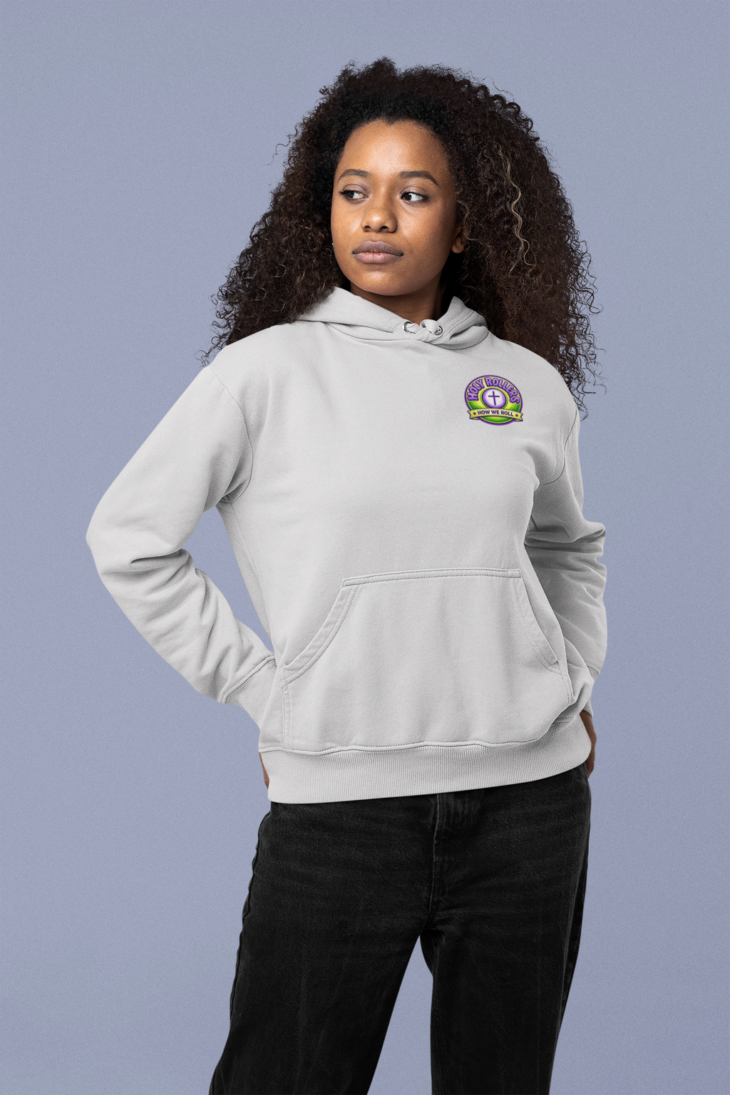Holy Rollers Christian apparel thumbnail: Faith Over Fear Hoodie — Holy Rollers Inspirational Pullover