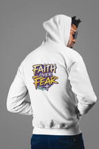 Faith Over Fear Hoodie — Holy Rollers Inspirational Pullover