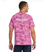 Faith Camo Cotton Tee - Holy Rollers Sporty Cotton T-shirt