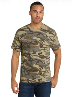 Faith Camo Cotton Tee - Holy Rollers Sporty Cotton T-shirt