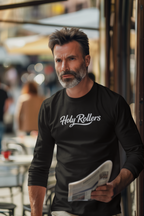 Holy Rollers Performance Long Sleeve — "Light of the World" Christian Shirt