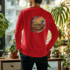 Holy Rollers Performance Long Sleeve — "Not Perfect Just Forgiven" Beach Christian Shirt