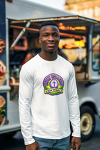 Faith Over Fear Long Sleeve Tee — "How We Roll" Holy Rollers Christian Shirt