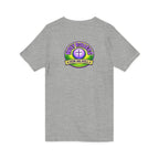 Holy Rollers word-logo t-shirt | Holy Rollers How We Roll V-neck