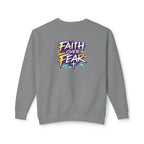 Holy Rollers Cross logo sweatshirt | Faith Over Fear graphic sweatshirt
