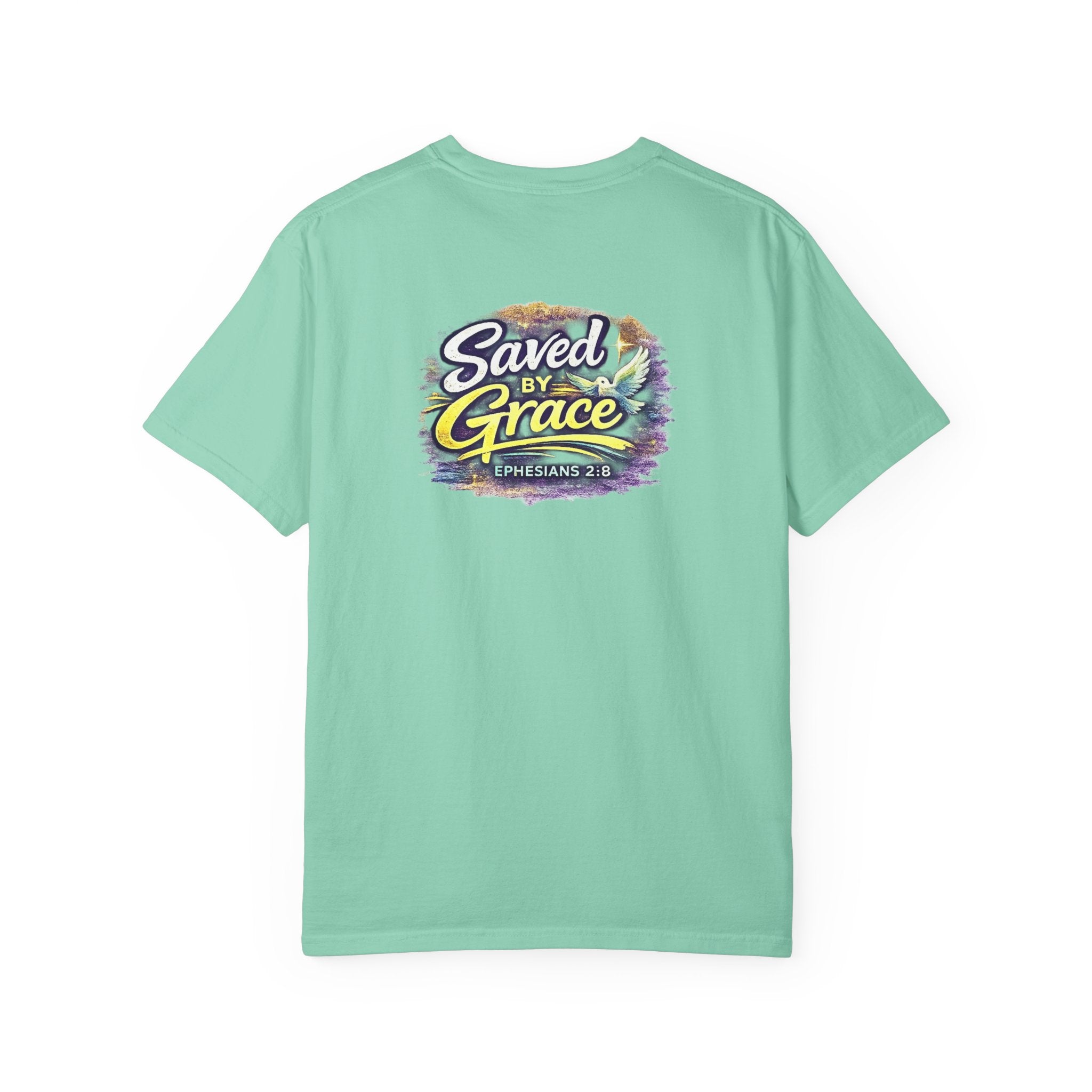 Holy Rollers Christian apparel: Holy Rollers How We Roll faith tee | Colorful Uplifting Gospel HR T-shirt