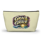 Grace Upon Grace Accessory Pouch — 'Holy Rollers' Christian Makeup & Travel Bag