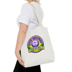 Christian Tote Bag — "Walk by Faith" / "Holy Rollers" Inspirational Canvas Tote