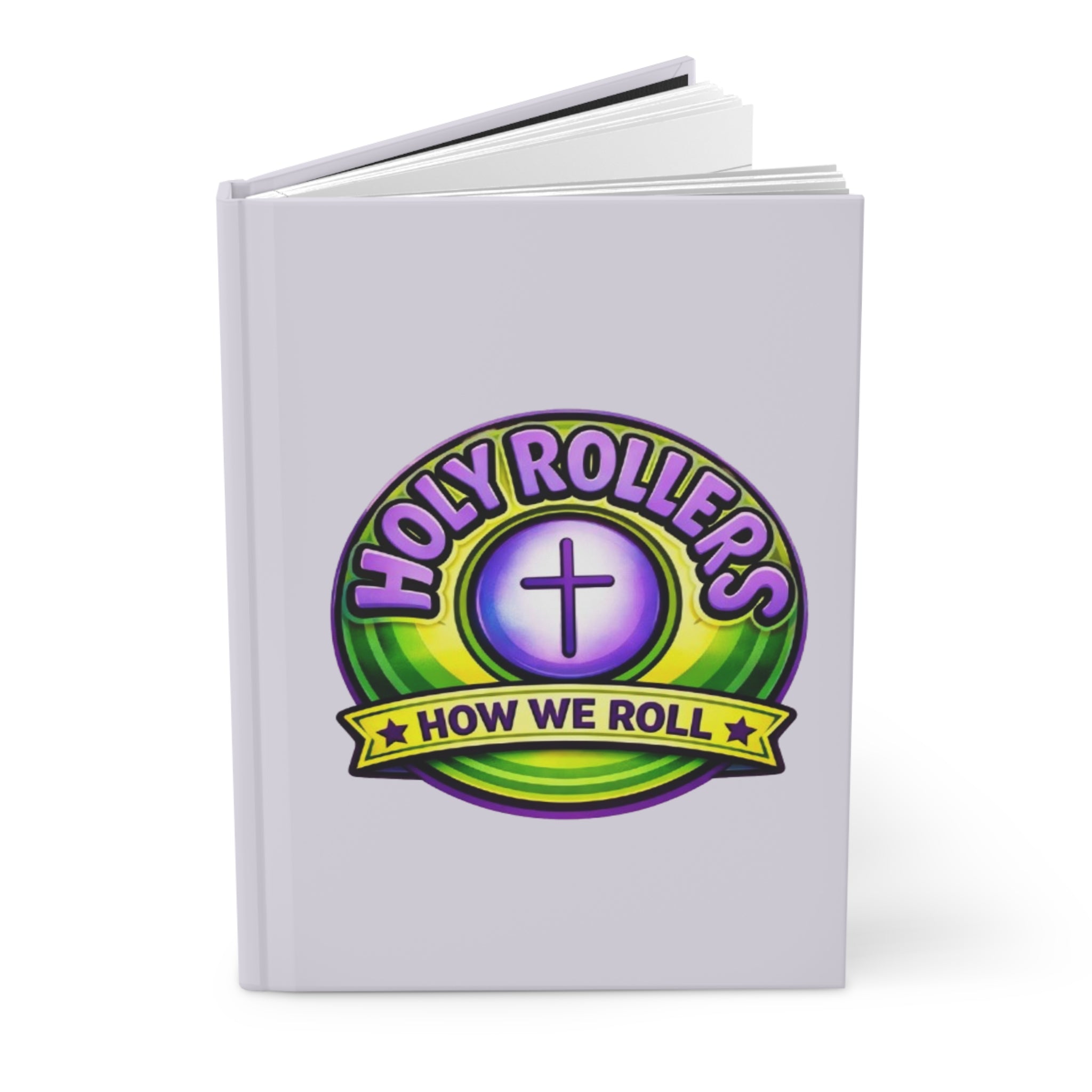Holy Rollers Christian apparel: Holy Rollers Hardcover Journal | Holy Rollers How We Roll Notebook