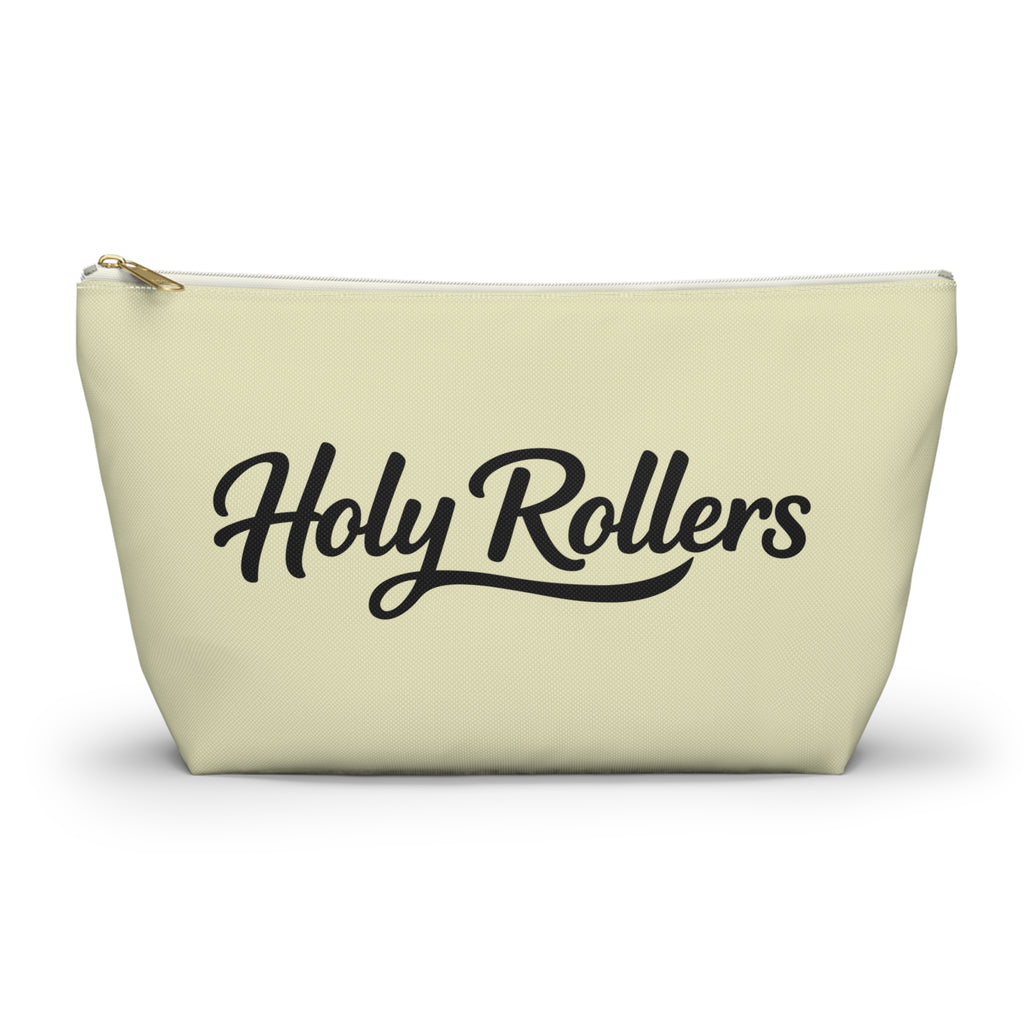 Holy Rollers Christian apparel thumbnail: Grace Upon Grace Accessory Pouch — 'Holy Rollers' Christian Makeup & Travel Bag