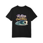 Rolling in His Promises Holy Rollers T-shirt | Joyful Faith Christian Message