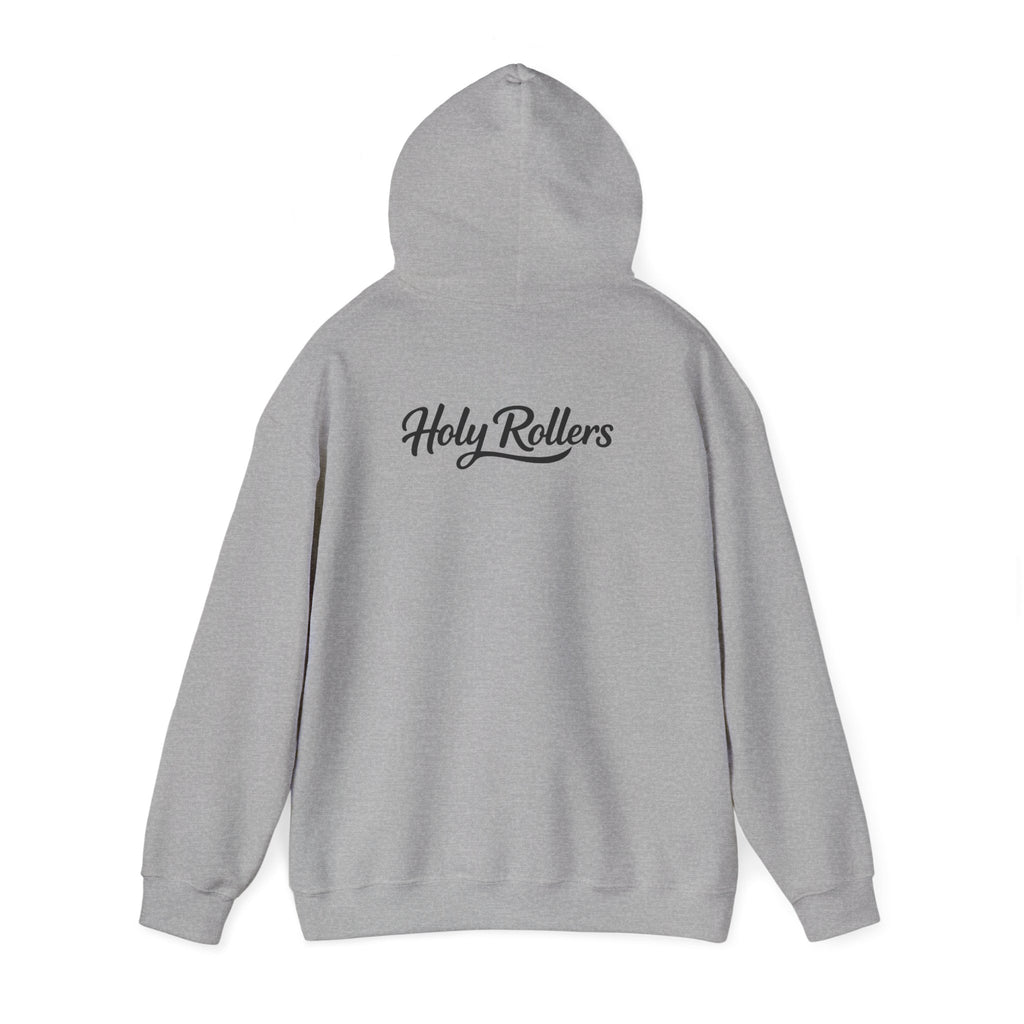 Holy Rollers Christian apparel thumbnail: Holy Rollers faith walking design Hoodie | How We Roll gospel sweatshirt