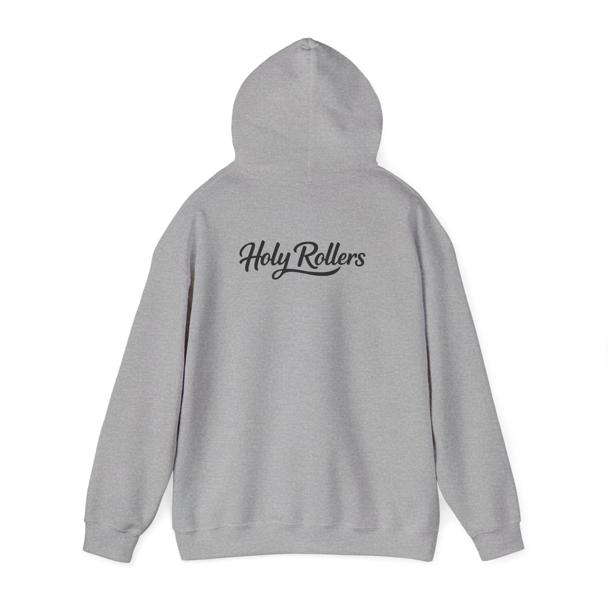 Holy Rollers Christian apparel: Holy Rollers faith walking design Hoodie | How We Roll gospel sweatshirt