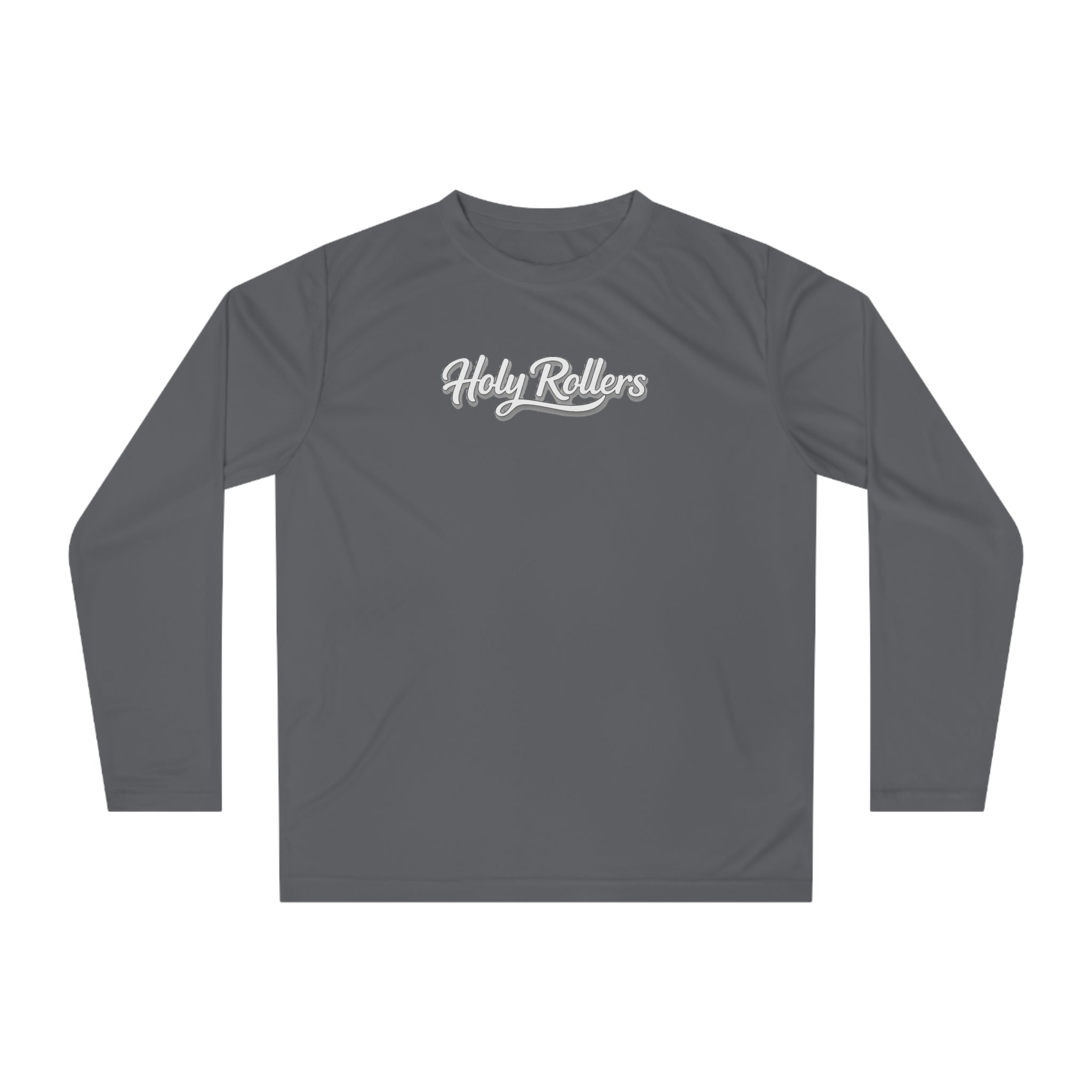 Holy Rollers Christian apparel: Holy Rollers Performance Long Sleeve — "Light of the World" Christian Shirt