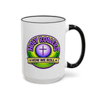 Copy of Holy Roller Howlbat Logo Mug | Accent Rim & Handle