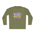 Holy Rollers graphic long sleeve tee | Walk by Faith design