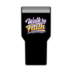 Holy Rollers cross logo Insulated Tumbler | Walk by Faith design Tumbler