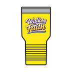Holy Rollers cross logo Insulated Tumbler | Walk by Faith design Tumbler