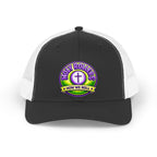 Holy Rollers cross logo Trucker Hat | How We Roll emblem