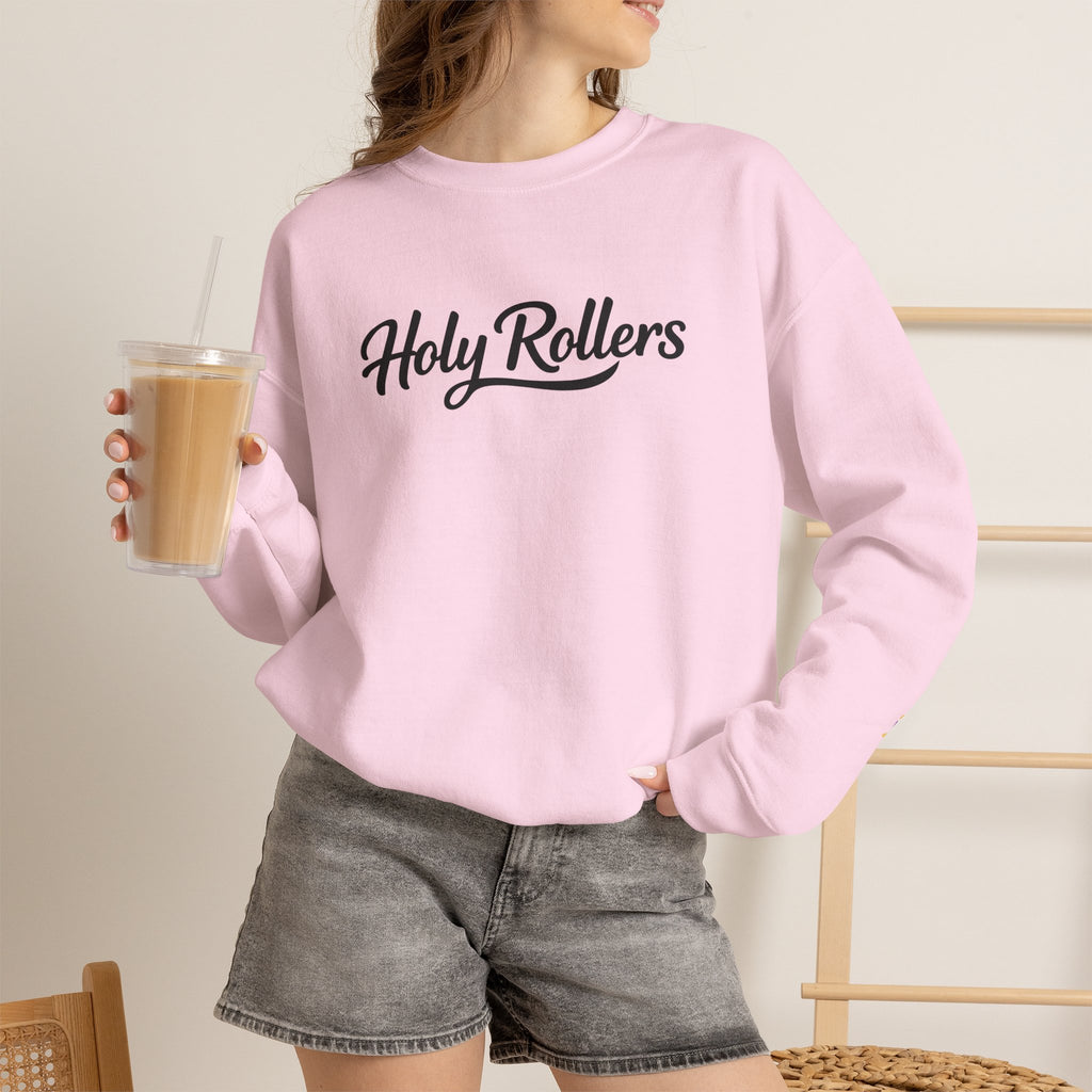 Holy Rollers Christian apparel thumbnail: Holy Rollers Sweatshirt — "Made for the Tide, Called for the Kingdom" Christian Crewneck
