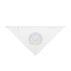 Pet Bandana — "Holy Rollers: How We Roll" Purple & Green Logo Dog Bandana