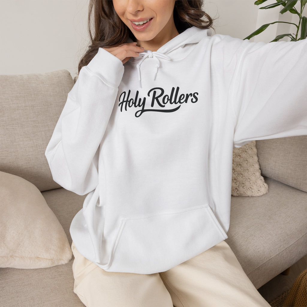 Holy Rollers Christian apparel thumbnail: Copy of  Holy Rollers Hoodie | Be Strong and Courageous