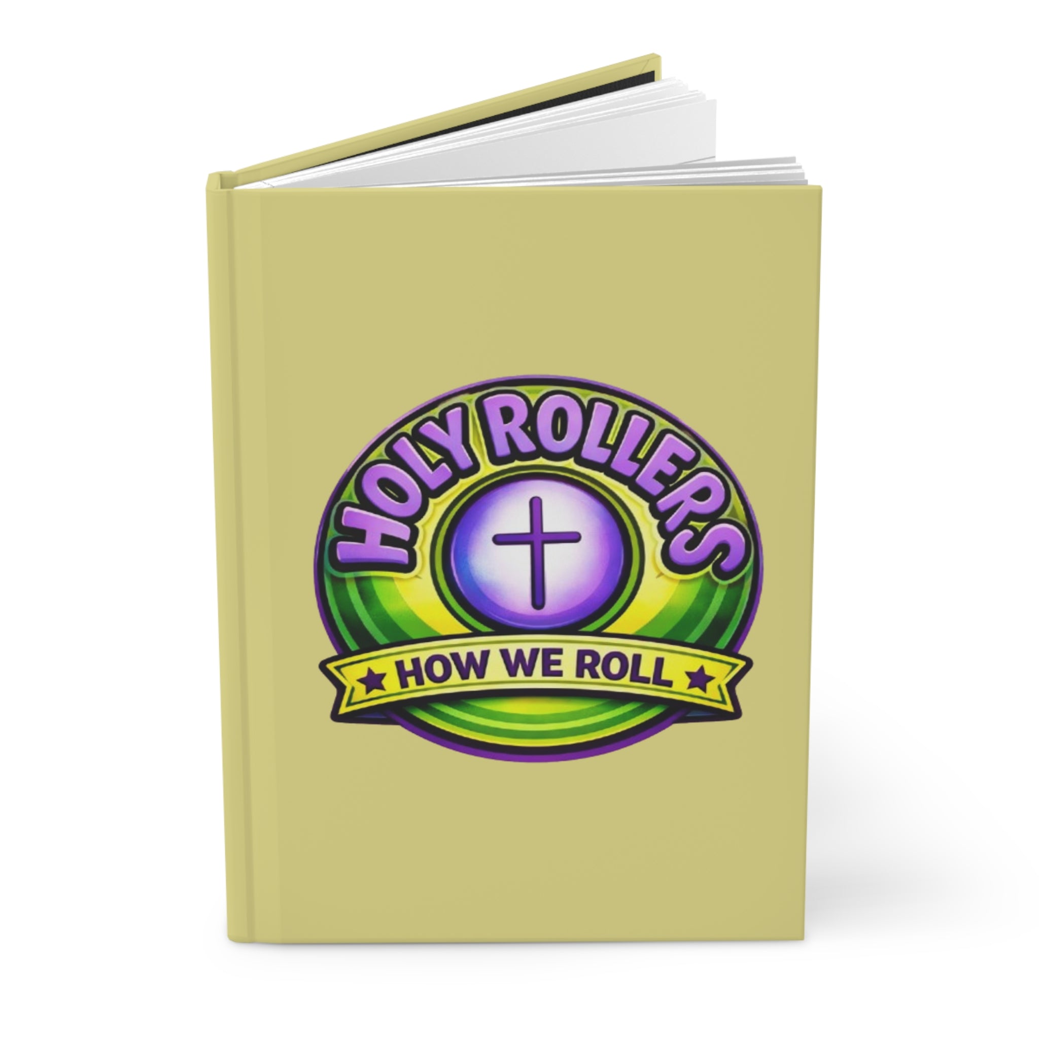 Holy Rollers Christian apparel: Walk by Faith Hardcover Journal | Holy Rollers How We Roll Notebook