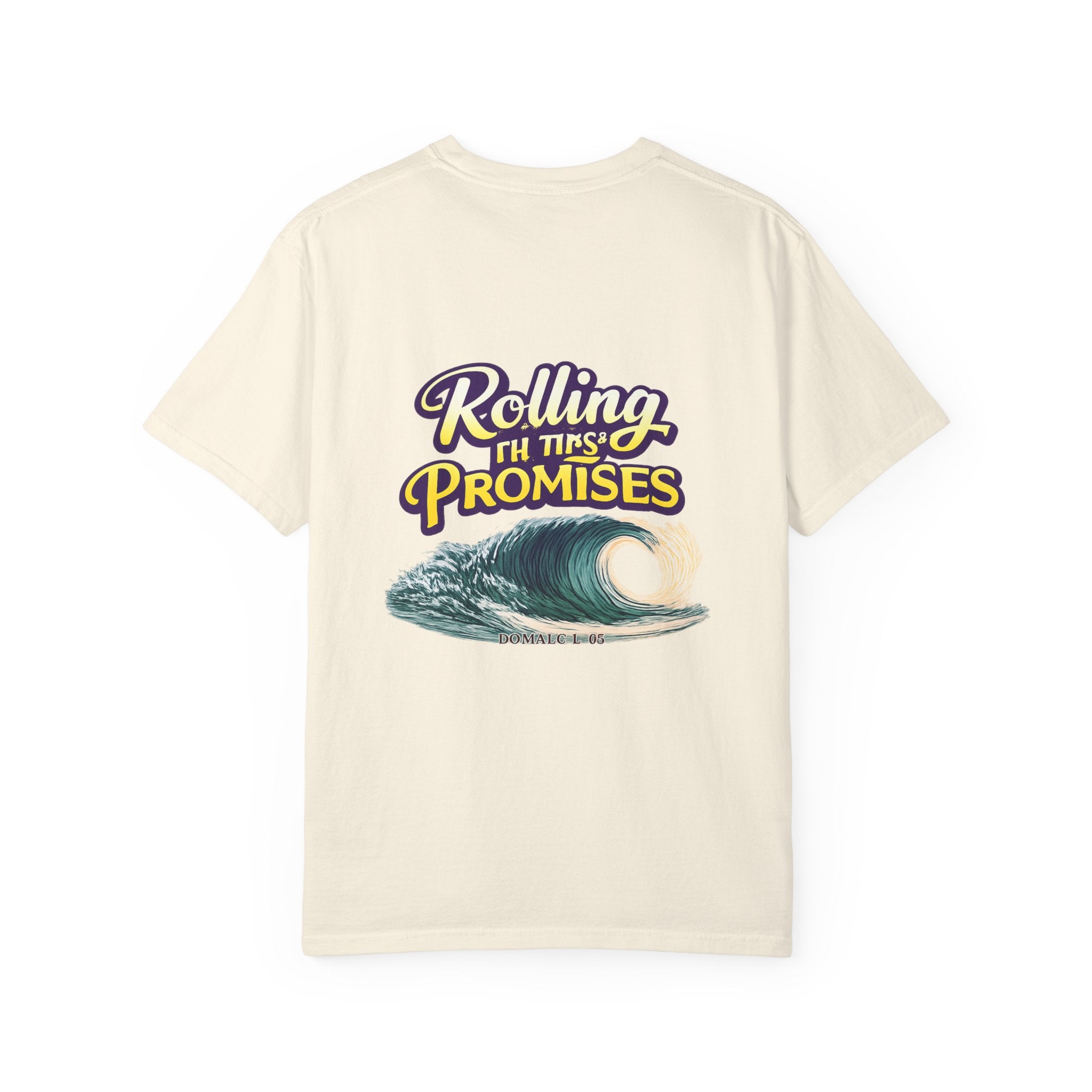 Holy Rollers Christian apparel: Rolling in His Promises Holy Rollers T-shirt | Joyful Faith Christian Message