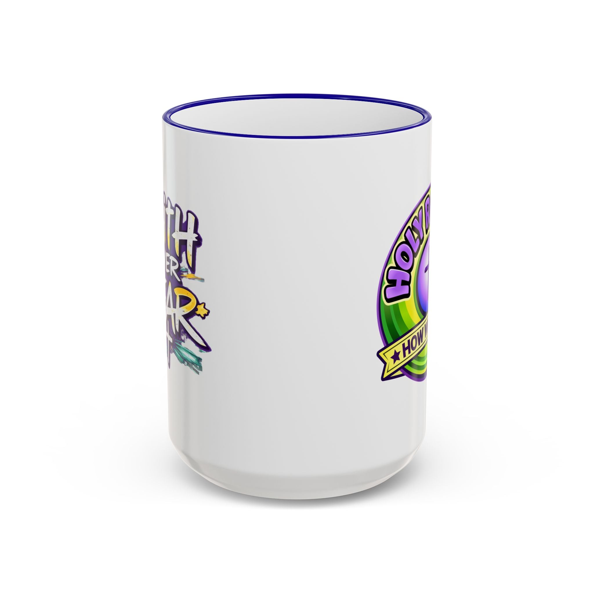 Holy Rollers Christian apparel: Copy of Holy Roller Howlbat Logo Mug | Accent Rim & Handle