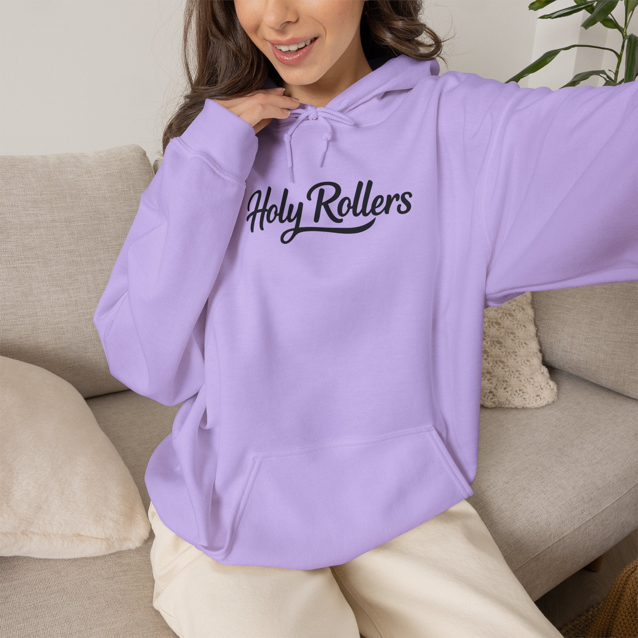 Holy Rollers Christian apparel: Holy Rollers "Light of the World" Hoodie — Christian Faith Graphic Pullover
