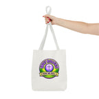 Christian Tote Bag — "Walk by Faith" / "Holy Rollers" Inspirational Canvas Tote