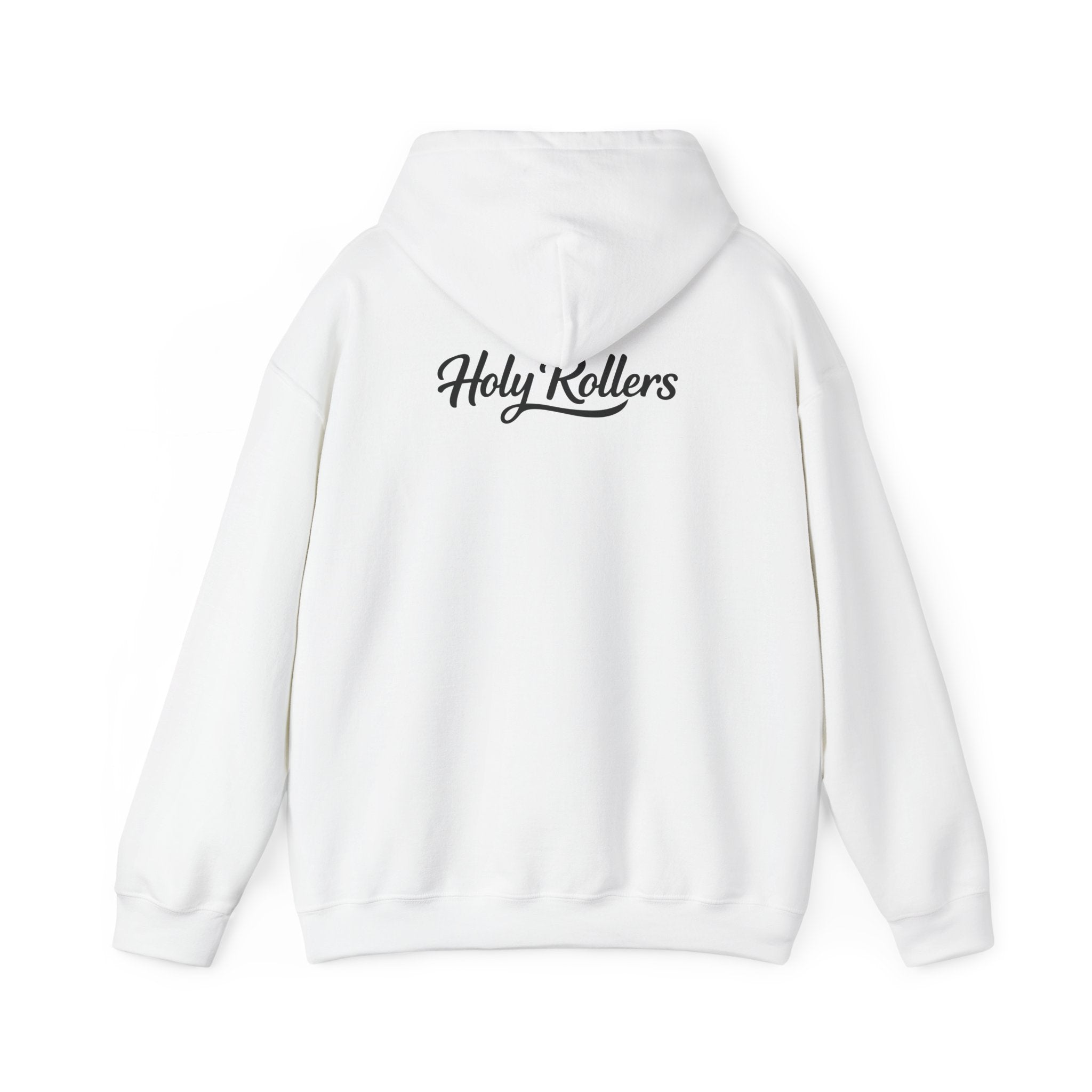 Holy Rollers Christian apparel: Holy Rollers faith walking design Hoodie | How We Roll gospel sweatshirt