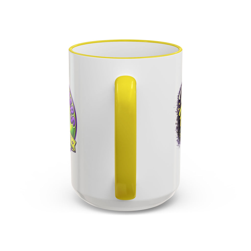 Holy Rollers Christian apparel thumbnail: Holy Roller Howlbat Logo Mug | Accent Rim & Handle