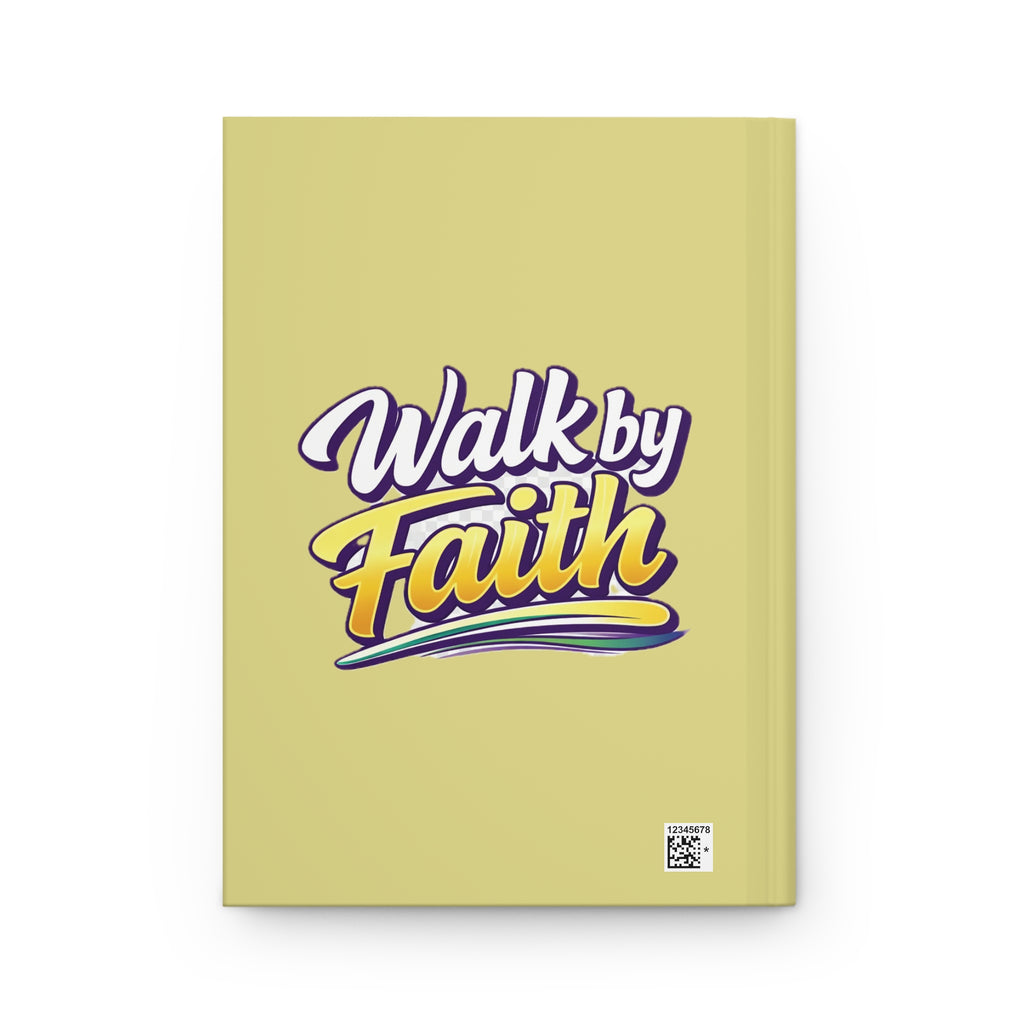 Holy Rollers Christian apparel thumbnail: Walk by Faith Hardcover Journal | Holy Rollers How We Roll Notebook