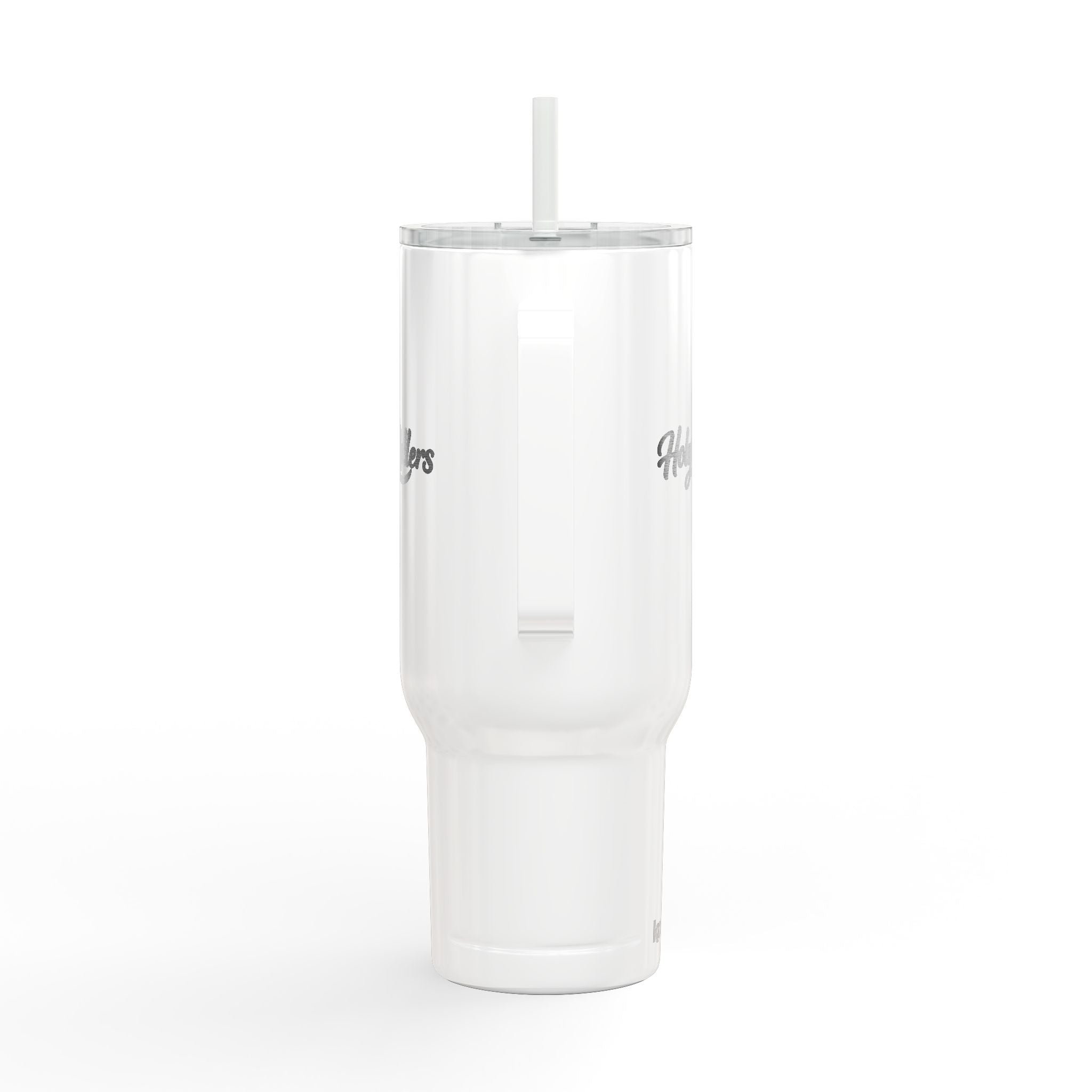Holy Rollers Christian apparel: Holy Reign Script Logo Tumbler | 40oz Insulated Travel Mug