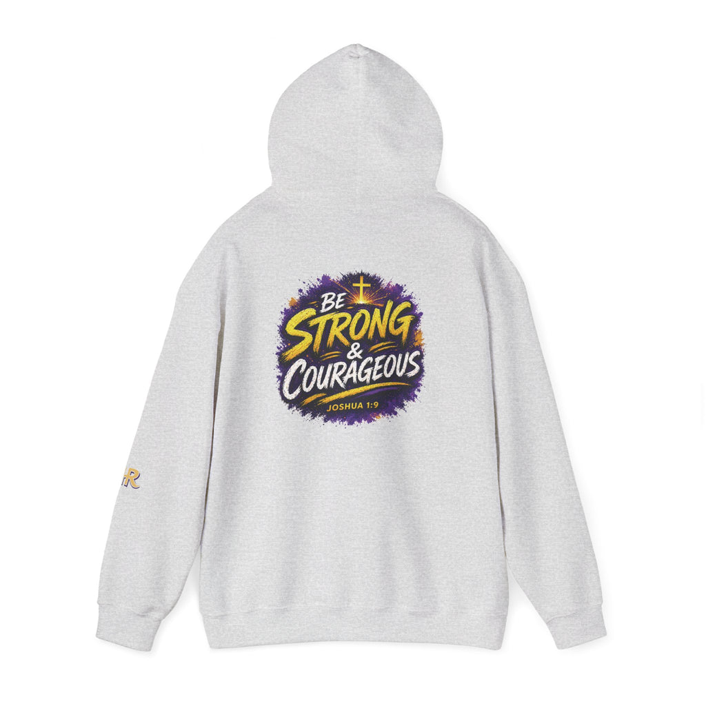Holy Rollers Christian apparel thumbnail: Copy of  Holy Rollers Hoodie | Be Strong and Courageous