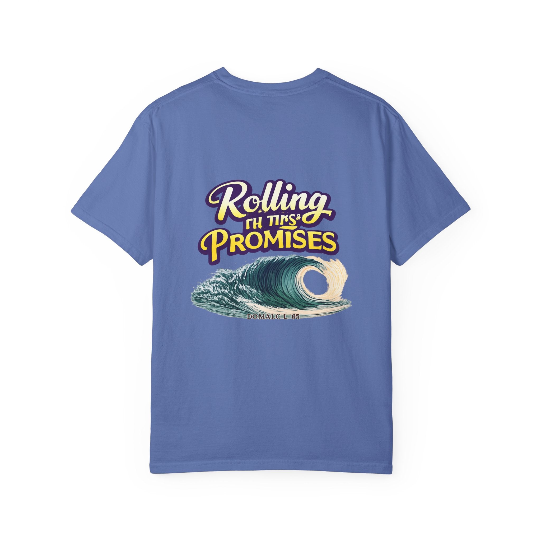 Holy Rollers Christian apparel: Rolling in His Promises Holy Rollers T-shirt | Joyful Faith Christian Message