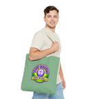Christian Tote Bag — "Rolling in His Promises" / Holy Rollers Design
