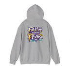 Faith Over Fear Hoodie — Holy Rollers Inspirational Pullover
