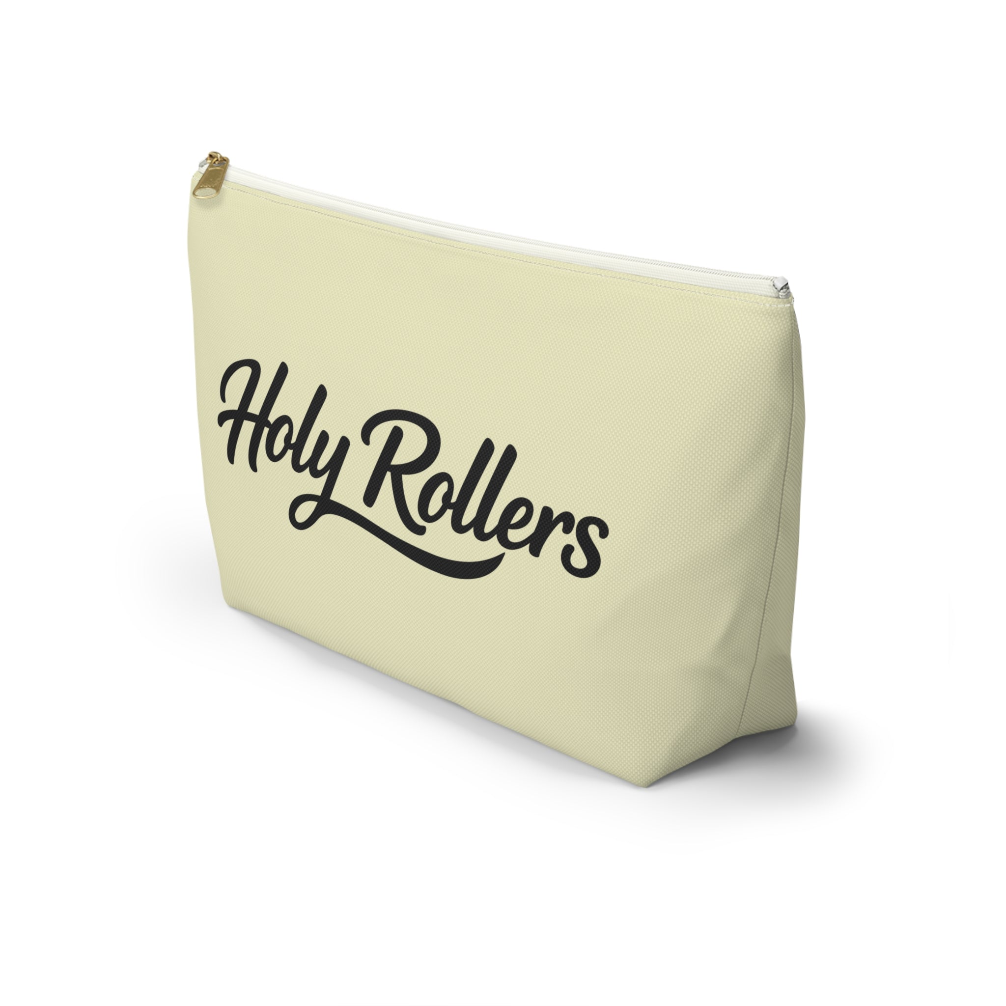 Holy Rollers Christian apparel: Grace Upon Grace Accessory Pouch — 'Holy Rollers' Christian Makeup & Travel Bag