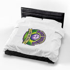 Copy of Velveteen Plush Stadium Blanket — Holy Rollers: "How We Roll” Cozy Christian Throw