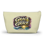 Grace Upon Grace Accessory Pouch — 'Holy Rollers' Christian Makeup & Travel Bag