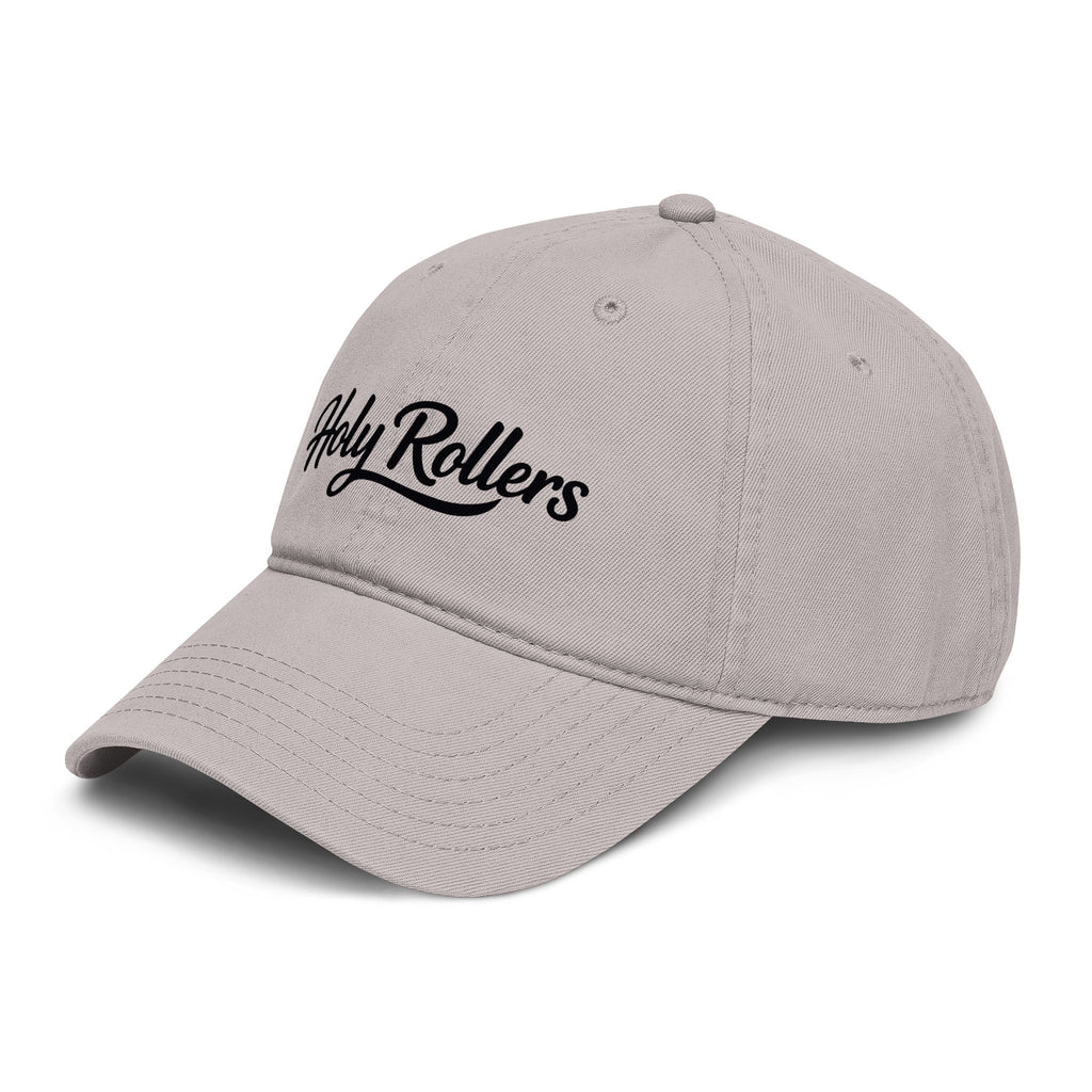 Holy Rollers Christian apparel thumbnail: Holy Rollers Baseball Cap | Script Logo Embroidered Hat
