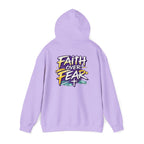 Faith Over Fear Hoodie — Holy Rollers Inspirational Pullover