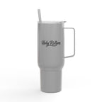 Holy Reign Script Logo Tumbler | 40oz Insulated Travel Mug