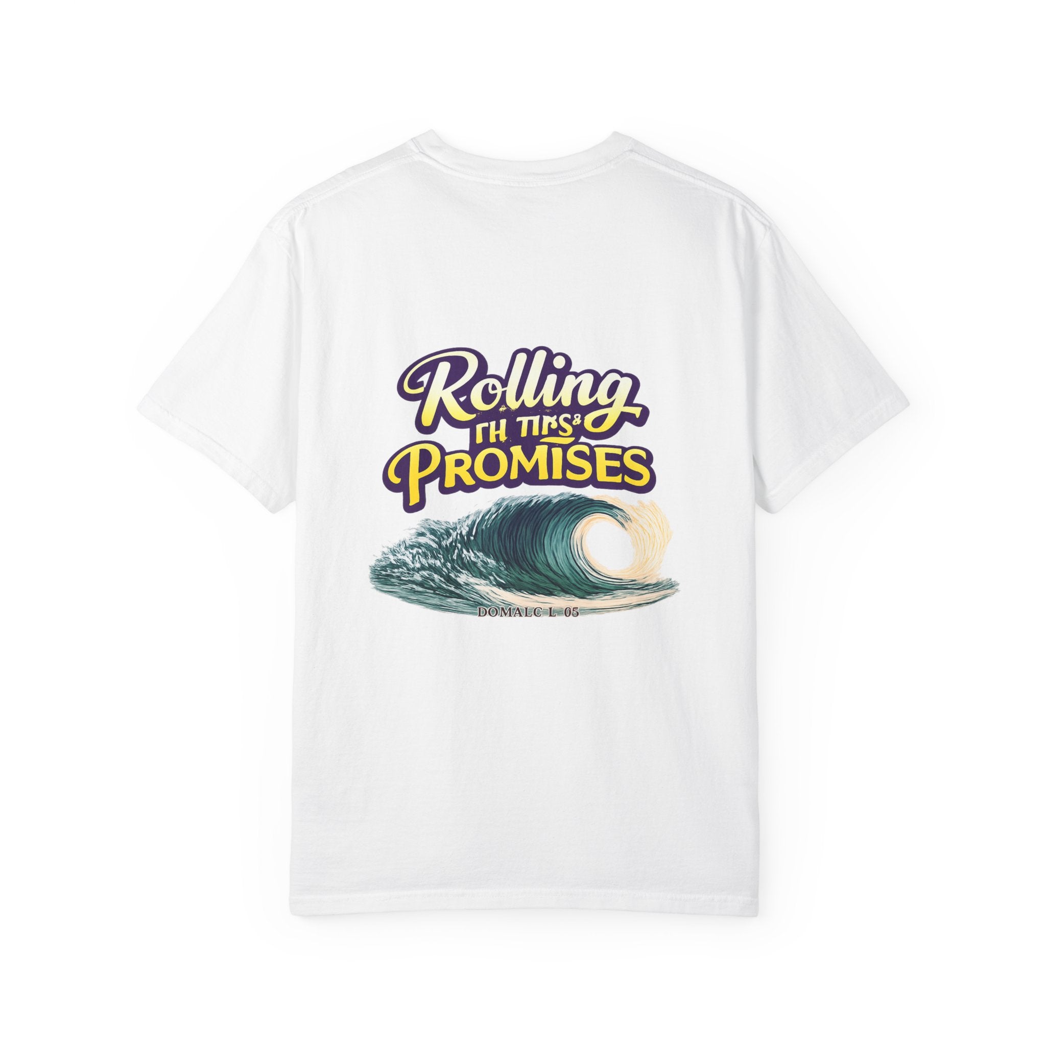 Holy Rollers Christian apparel: Rolling in His Promises Holy Rollers T-shirt | Joyful Faith Christian Message